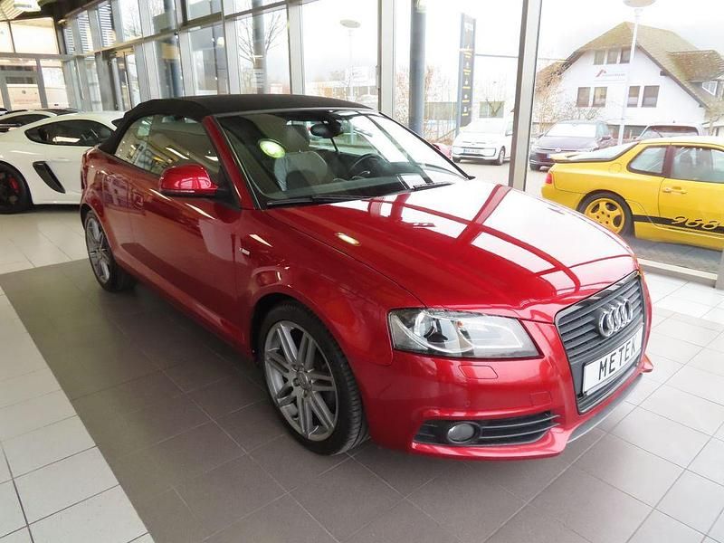 Gebraucht Audi A3 Cabriolet S-Line 140 PS (102 kW) 2008 Rot Cabrio