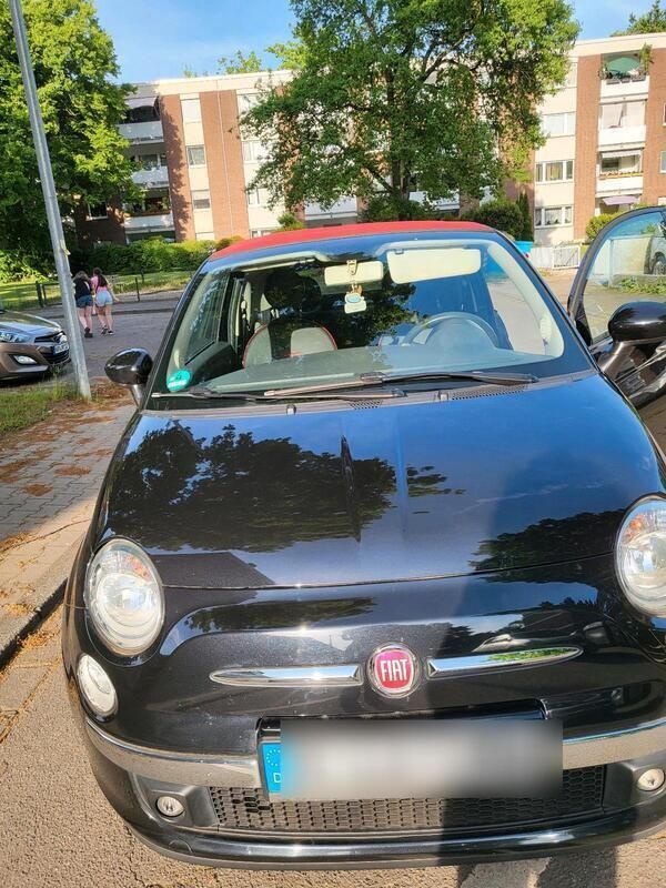 Schwarz Gebraucht 2015 Fiat 500C Cabrio | 7.400 € (Guter Preis) - Bild 1/4