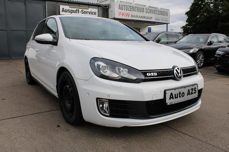 Weiß Gebraucht 2010 VW Golf VI GTD Limousine | 9.950 € (Fairer Preis) - Bild 1/4