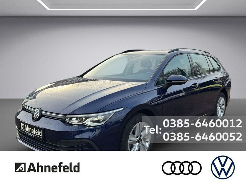 Atlantik blue Gebraucht 2021 VW Golf VIII Life Kombi | 21.555 € (Fairer Preis) - Bild 1/4