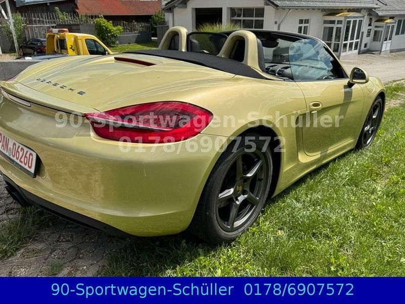Gebraucht Porsche Boxster 265 PS (194 kW) 2014 Gold Cabrio