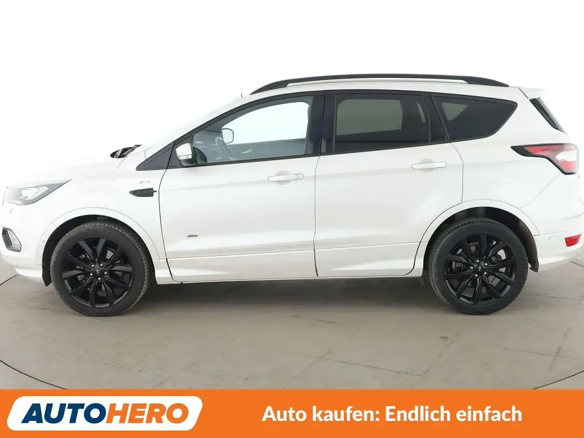 Gebraucht Ford Kuga ST-Line 179 PS (131 kW) 2017 Weiß SUV