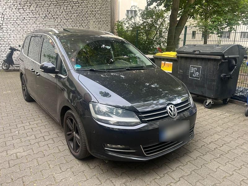 Gebraucht VW Sharan 170 PS (125 kW) 2010 Schwarz Van / Kleinbus