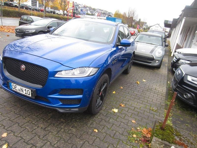 Blau Gebraucht 2018 Jaguar F-Pace Prestige SUV | 15.950 € (Superpreis) - Bild 1/4