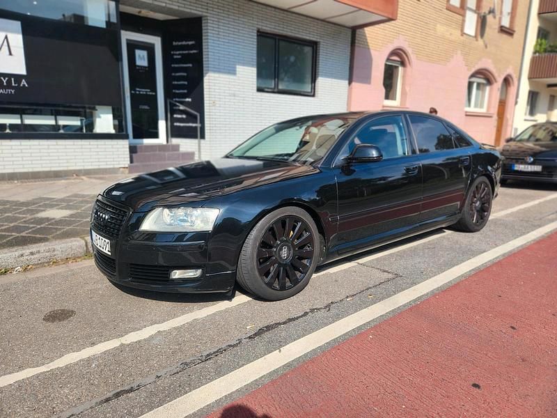 Schwarz Gebraucht 2009 Audi A8 Limousine | 11.999 € - Bild 1/4