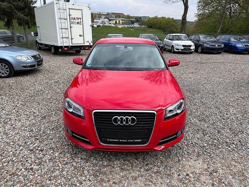 Second-hand Audi A3 Ambition 125 CP (91 kW) 2012 Roșu Hatchback