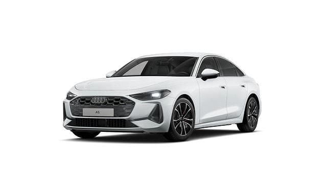 Gletscherweiß metallic Gebraucht 2025 Audi A5 Advanced Coupé | 54.978 € (Guter Preis) - Bild 1/4
