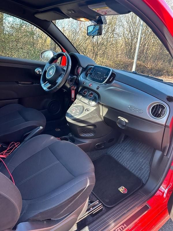 Second-hand Abarth 595 161 CP (118 kW) 2018 Roșu Cabrio