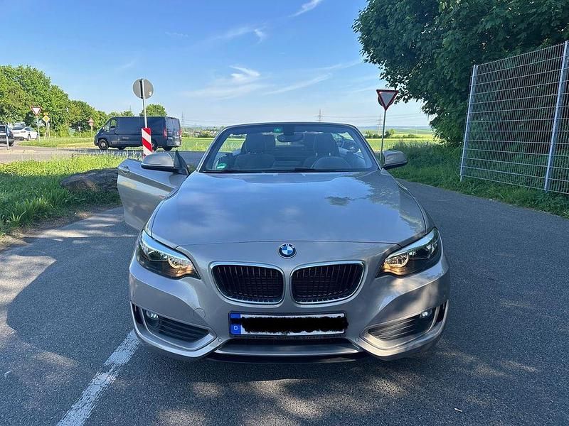 Usata BMW 220 Performance 184 CV (135 kW) 2016 Argento Cabrio