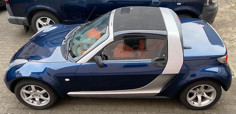 Blau Gebraucht 2003 Smart Roadster Cabrio | 5.500 € (Guter Preis) - Bild 1/4