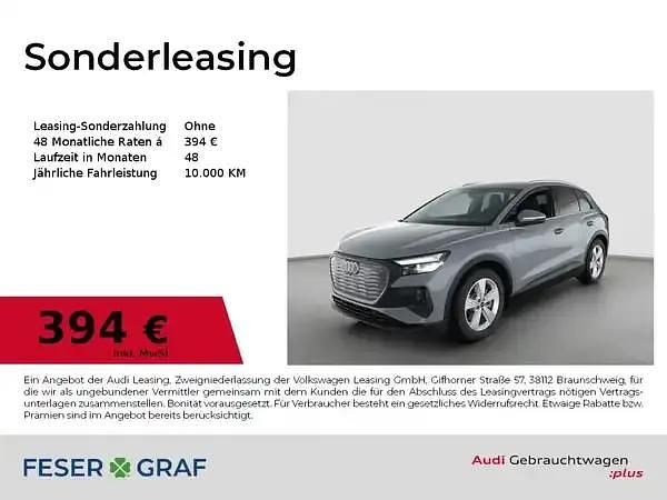 Kieselgrau Gebraucht 2025 Audi Q4 e-tron Ambiente SUV | 39.990 € (Superpreis) - Bild 1/4