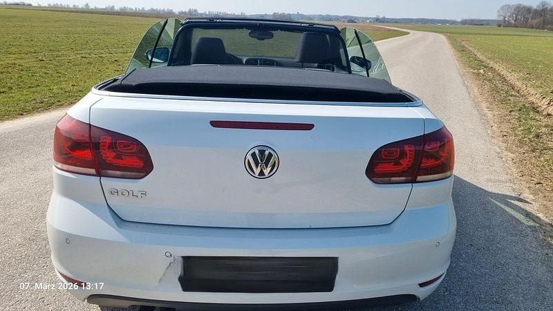 Gebraucht VW Golf Cabriolet 122 PS (89 kW) 2014 Weiß Cabrio