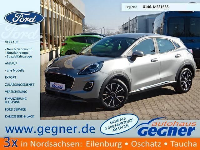 Silber Gebraucht 2022 Ford Puma Titanium Kleinwagen | 15.840 € (Superpreis) - Bild 1/4