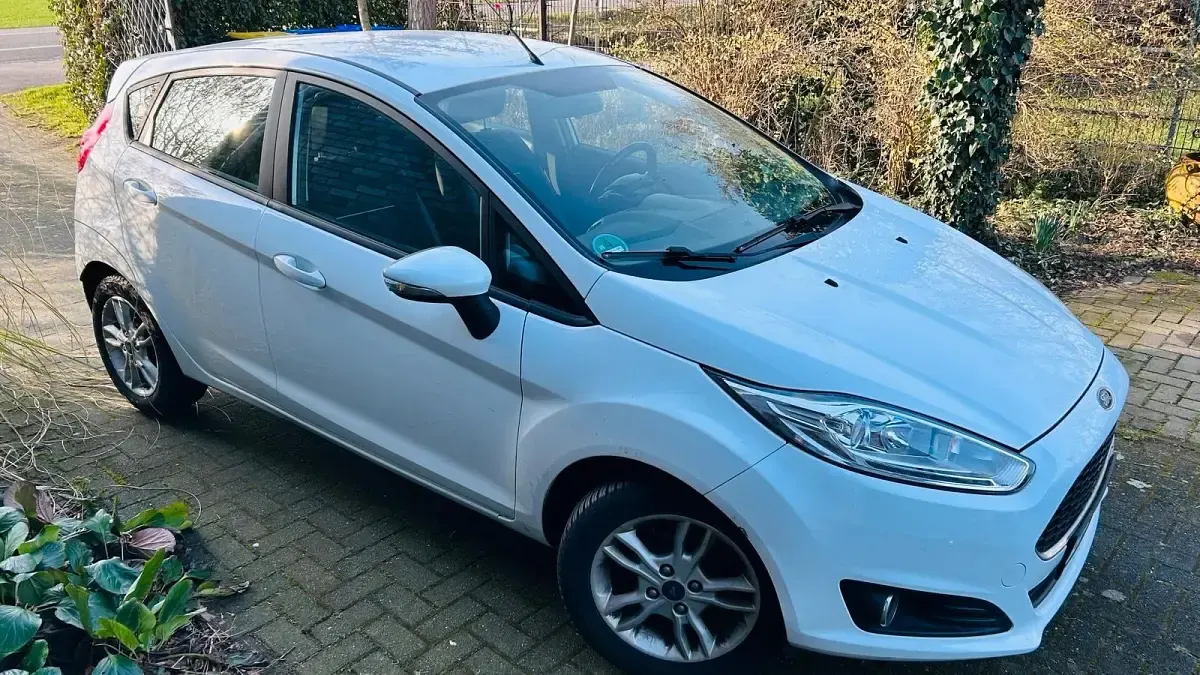 Gebraucht Ford Fiesta 75 PS (55 kW) 2017 Weiß Kleinwagen