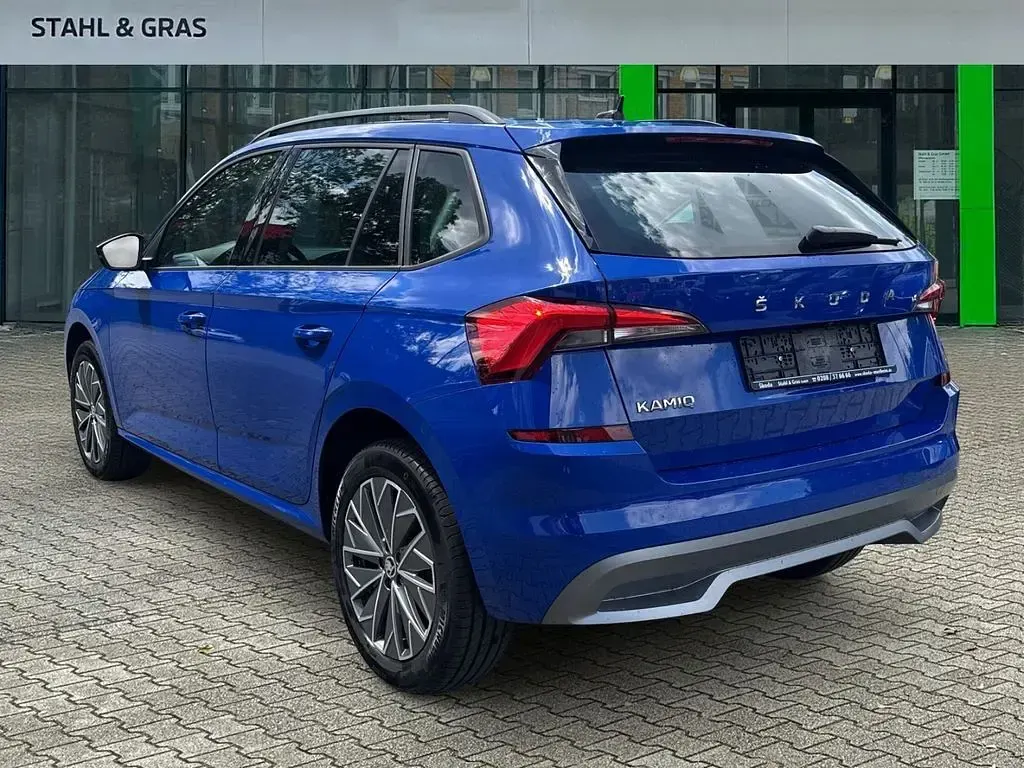 Gebraucht Skoda Kamiq Clever 110 PS (80 kW) 2022 Blau SUV