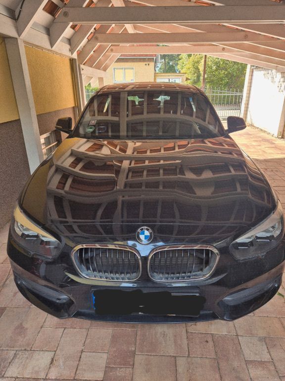 Schwarz Gebraucht 2015 BMW 116 Advantage Kleinwagen | 8.000 € (Superpreis) - Bild 1/4