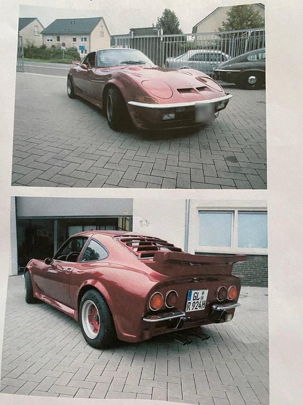 Gebraucht Opel GT 150 PS (110 kW) 1973 Rot Coupé