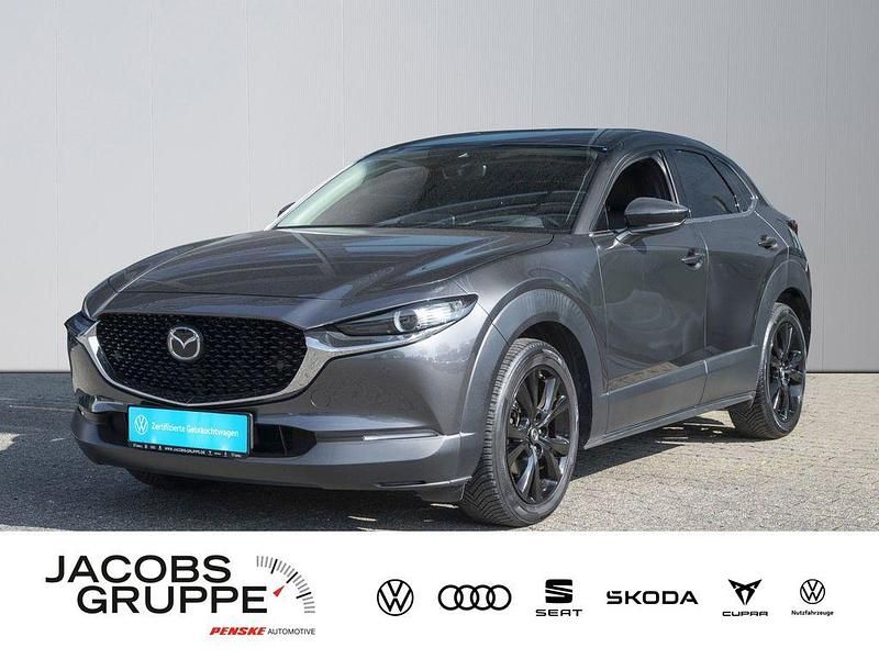 Grau Gebraucht 2022 Mazda CX-30 Homura-Line SUV | 24.480 € (Fairer Preis) - Bild 1/4