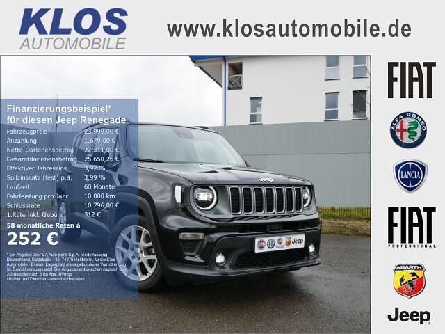 Gebraucht Jeep Renegade Limited 131 PS (96 kW) 2023 Schwarz SUV