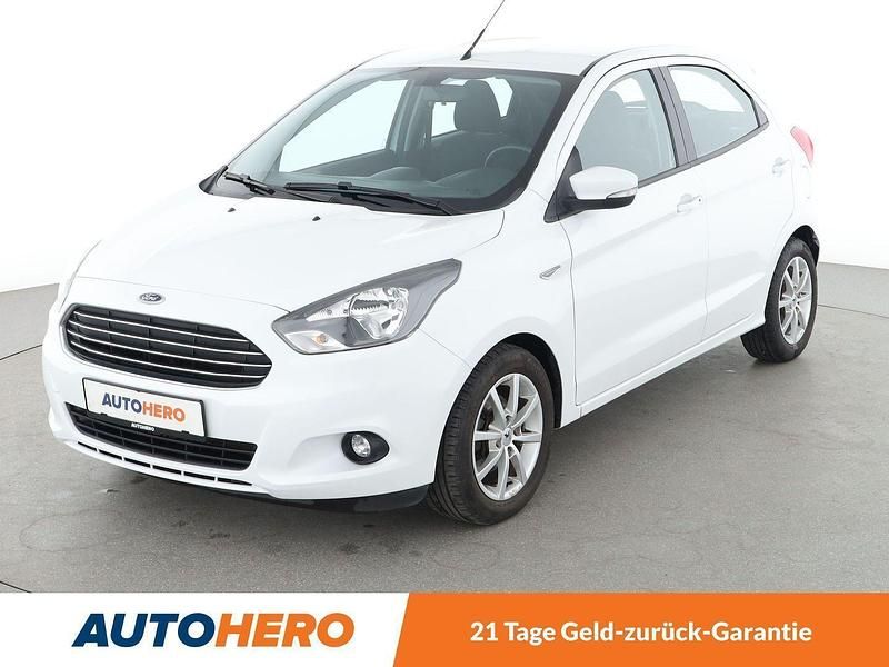 Weiß Gebraucht 2017 Ford Ka Plus Cool & Sound Edition Kleinwagen | 8.170 € (Guter Preis) - Bild 1/3