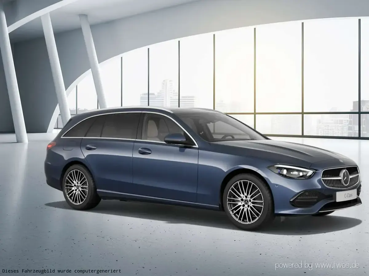 Gebraucht Mercedes C200 204 PS (150 kW) 2021 Cavansitblau metallic Kombi