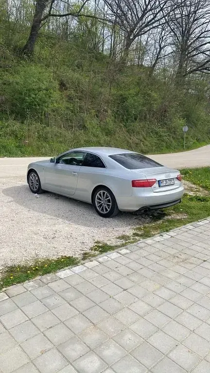 Usata Audi A5 S-Line 190 CV (139 kW) 2008 Argento Coupé
