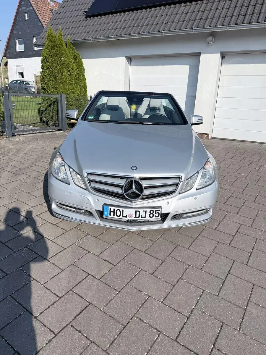 Brugt Mercedes E220 Avantgarde 170 HK (125 kW) 2012 Sølv Cabriolet