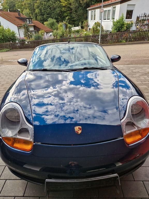 Blau Gebraucht 1998 Porsche Boxster Cabrio | 24.900 € - Bild 1/4