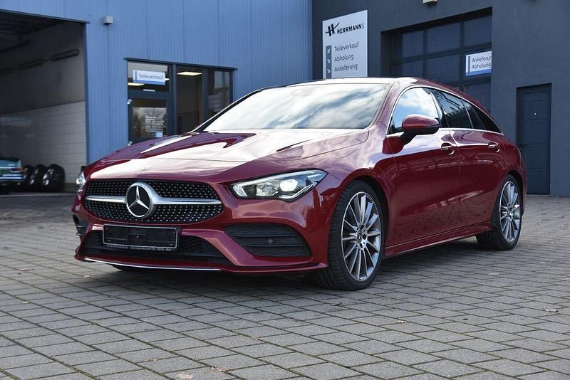 Rot Gebraucht 2020 Mercedes CLA220 Shooting Brake Kombi | 26.900 € (Guter Preis) - Bild 1/4
