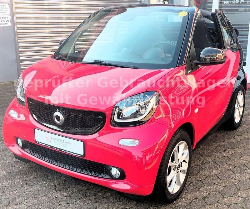 Gebraucht Smart ForTwo Cabrio Passion 71 PS (52 kW) 2016 Rot Cabrio