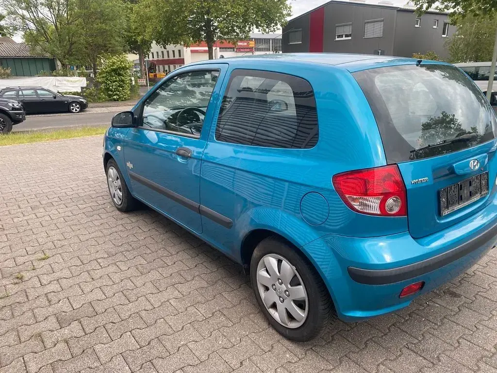 Gebraucht Hyundai Getz 63 PS (46 kW) 2003 Blau Kleinwagen