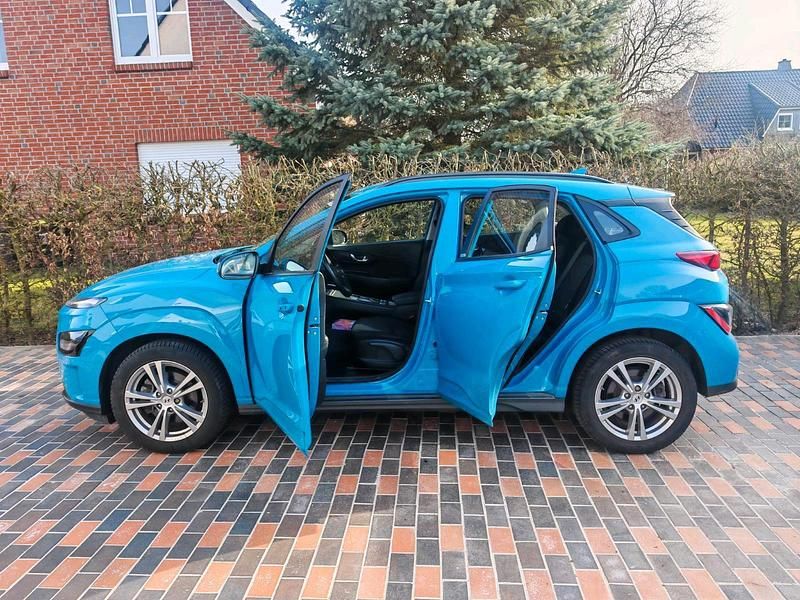 Gebraucht Hyundai Kona 150 kW (204 PS) 2021 Blau SUV