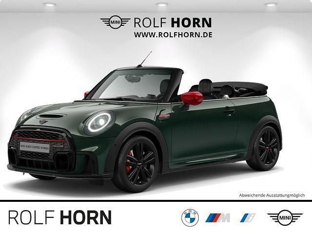 Grün Gebraucht 2022 Mini John Cooper Works Cabriolet Cabrio | 34.430 € (Fairer Preis) - Bild 1/4