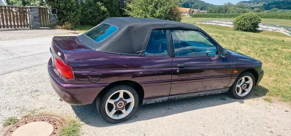 Gebraucht Ford Escort Cabriolet 90 PS (66 kW) 1998 Violet Cabrio