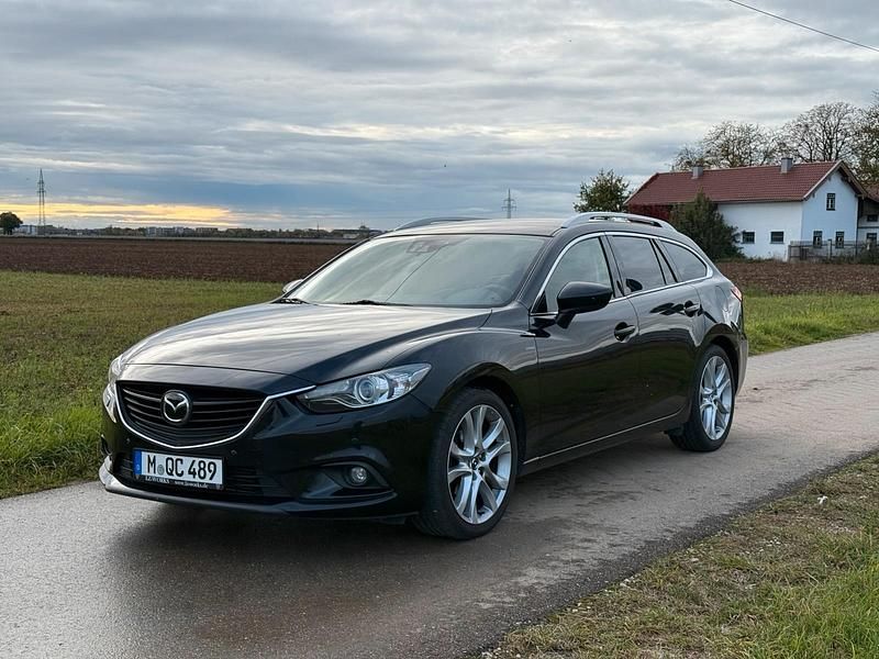 Schwarz Gebraucht 2014 Mazda 6 Kombi | 9.400 € (Fairer Preis) - Bild 1/4