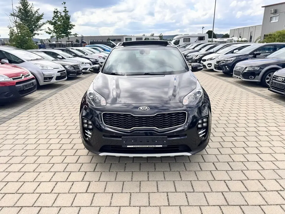 Gebraucht Kia Sportage GT-Line 177 PS (130 kW) 2017 Schwarz SUV