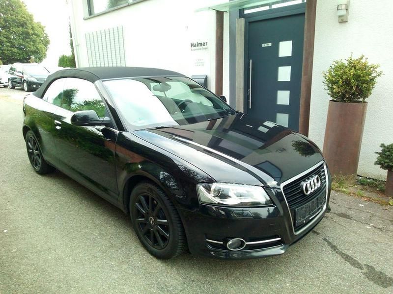 Schwarz Gebraucht 2011 Audi A3 Cabriolet Ambition Cabrio | 4.390 € (Superpreis) - Bild 1/4