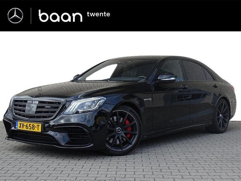 Schwarz Gebraucht 2018 Mercedes S63 AMG Premium Plus Limousine | 72.590 € (Fairer Preis) - Bild 1/4