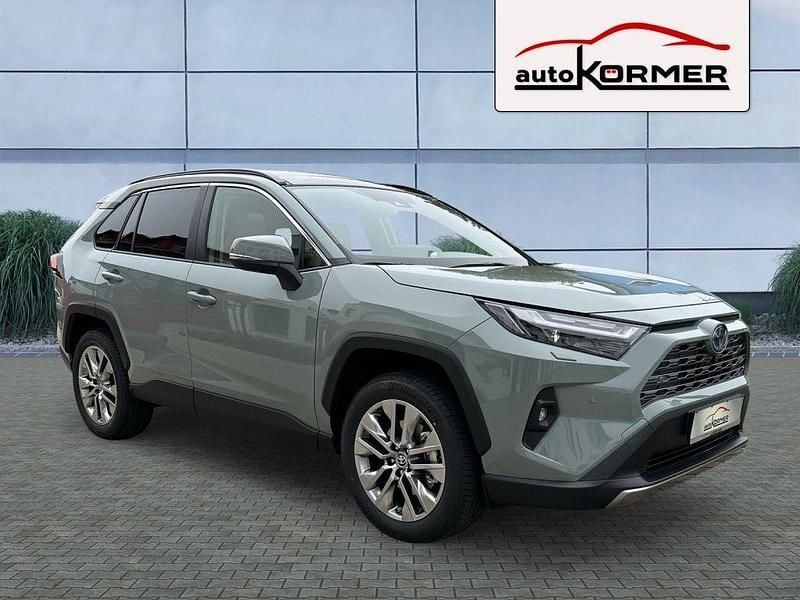 Grün Gebraucht 2024 Toyota RAV4 Hybrid Lounge SUV | 48.879 € (Teuer) - Bild 1/4