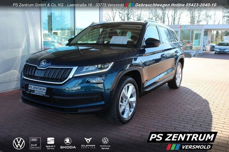 Lavablau Gebraucht 2018 Skoda Kodiaq Style SUV | 24.630 € (Fairer Preis) - Bild 1/4