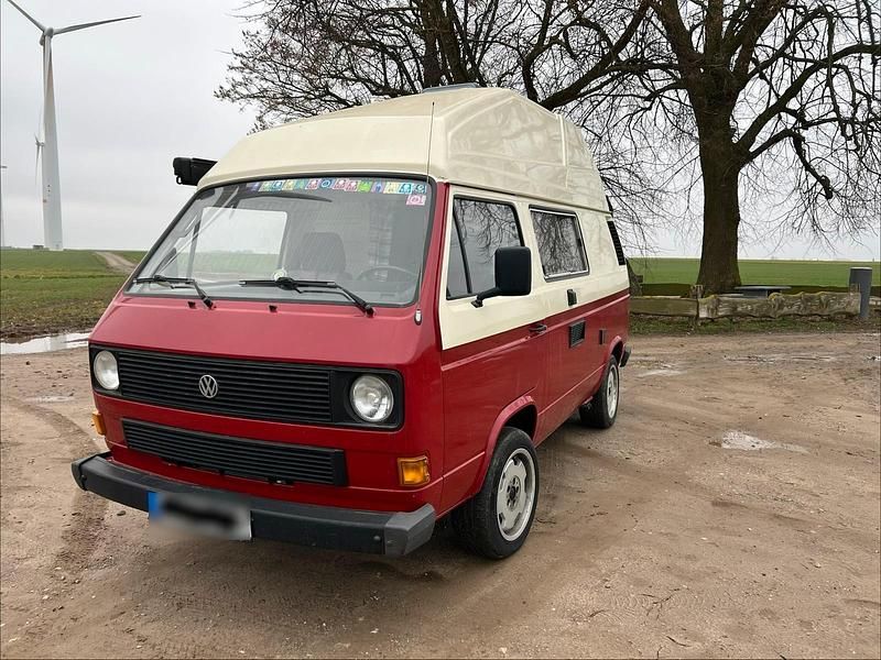 Usata VW Transporter 57 CV (41 kW) 1987 Rosso Furgone