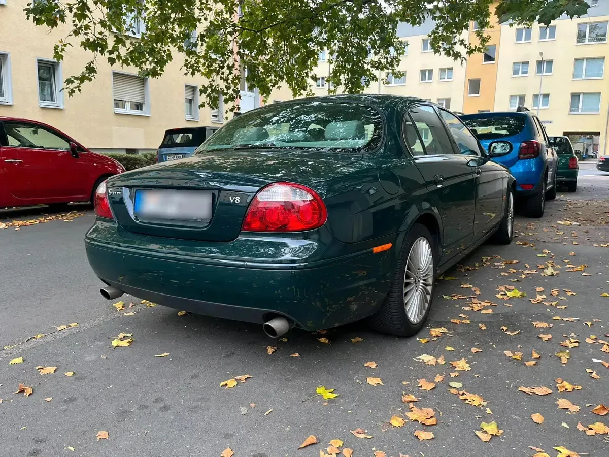 Używany Jaguar S-Type S 298 KM (219 kW) 2004 Zielony Sedan/Limuzyna