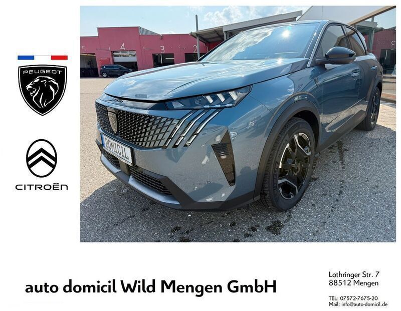 Blau Gebraucht 2025 Peugeot 3008 GT SUV | 48.456 € (Teuer) - Bild 1/4