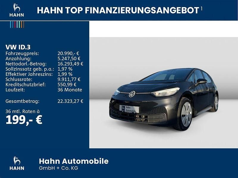 Gebraucht VW ID.3 Pure 110 kW (150 PS) 2022 Mangangrau metallic Kleinwagen
