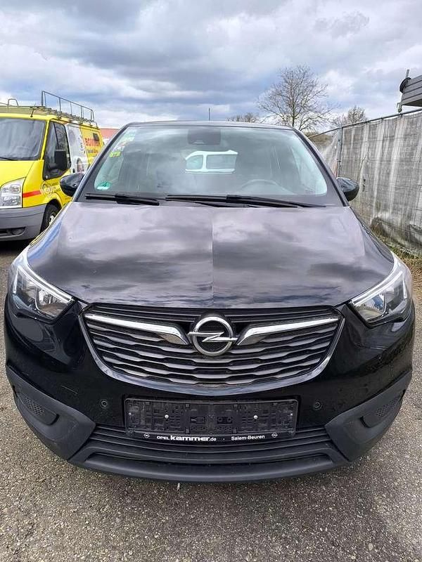 Onyx schwarz Gebraucht 2017 Opel Crossland X Edition SUV | 6.900 € (Superpreis) - Bild 1/4
