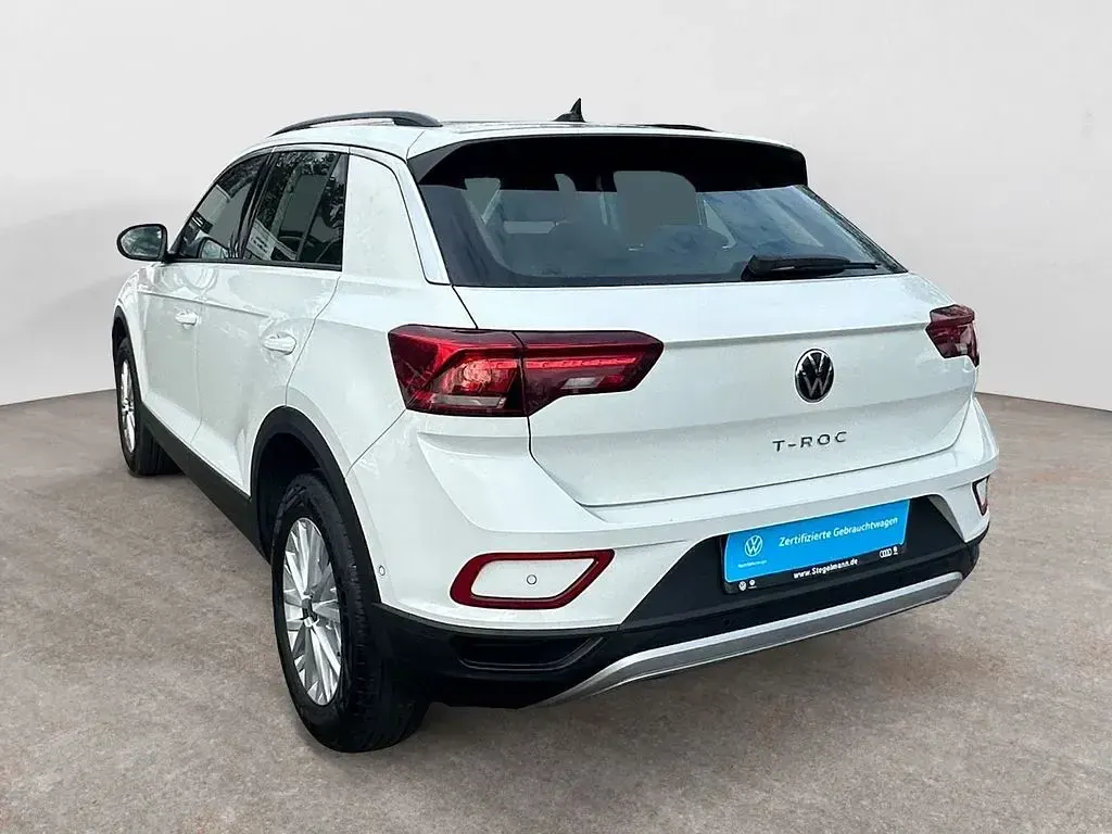 Gebraucht VW T-Roc Life 150 PS (110 kW) 2022 Weiß SUV
