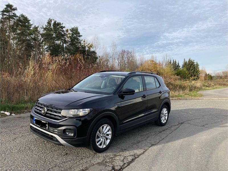 Schwarz Gebraucht 2020 VW T-Cross Life SUV | 15.299 € (Guter Preis) - Bild 1/4