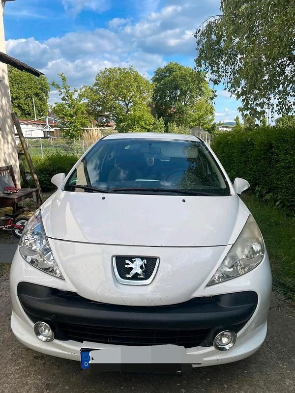 Weiß Gebraucht 2009 Peugeot 207 Kleinwagen | 1.500 € - Bild 1/4