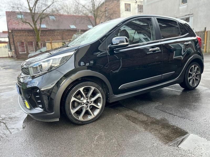 Gebraucht Kia Picanto X-Line 101 PS (74 kW) 2018 Schwarz Kleinwagen