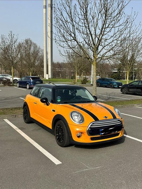 Gebraucht Mini Cooper D 116 PS (85 kW) 2014 Orange Kleinwagen